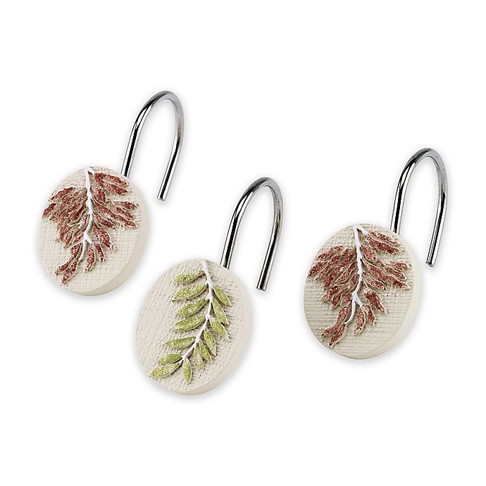 slide 1 of 1, Avanti Serenity Shower Hooks, 12 ct