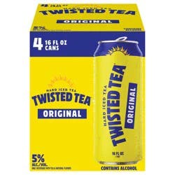Twisted Tea Original - 4-16 fl oz Cans
