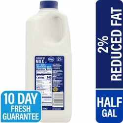 Kroger® 2% Reduced Fat Milk Half Gallon