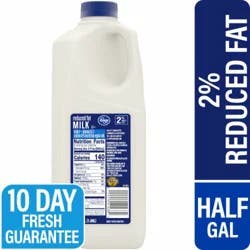Kroger® 2% Reduced Fat Milk Half Gallon