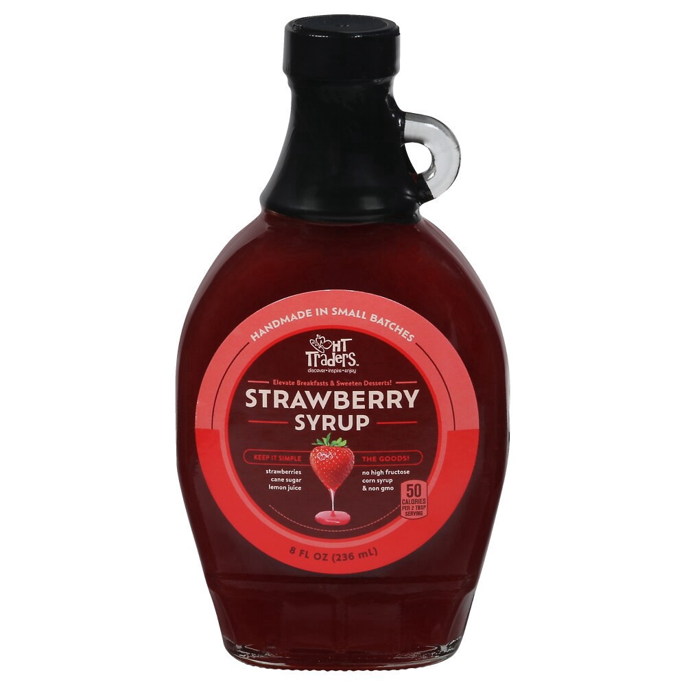slide 1 of 2, Ht Traders Strawberry Syrup, 8 fl oz