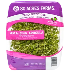 80 Acres Farms Ama-Zing Arugula Microgreens