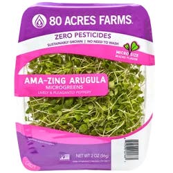 80 Acres Farms Ama-Zing Arugula Microgreens