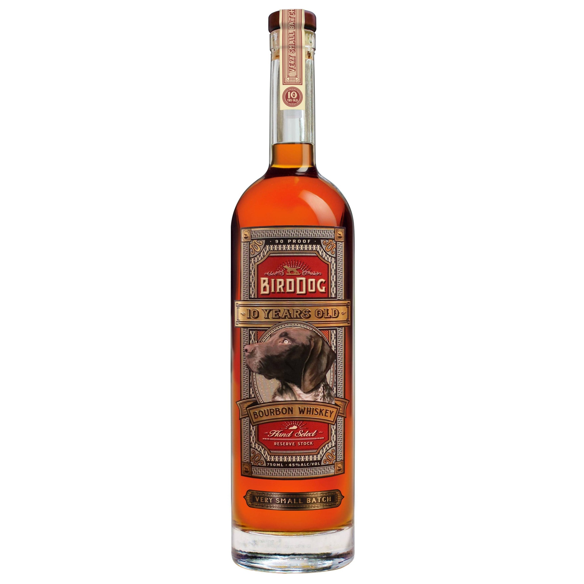 slide 1 of 1, Bird Dog 10yr Very Small Batch Kentucky Bourbon Whiskey Bottle, 750 ml