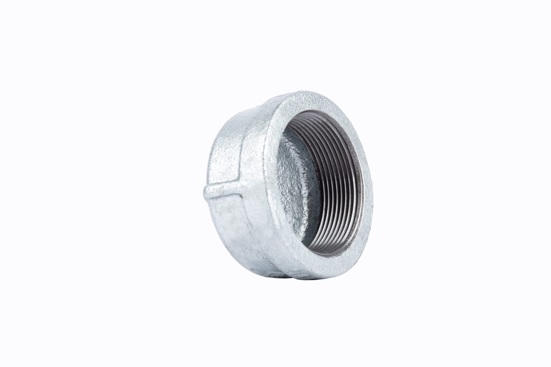 slide 2 of 6, Caps Galv 2", 2 in