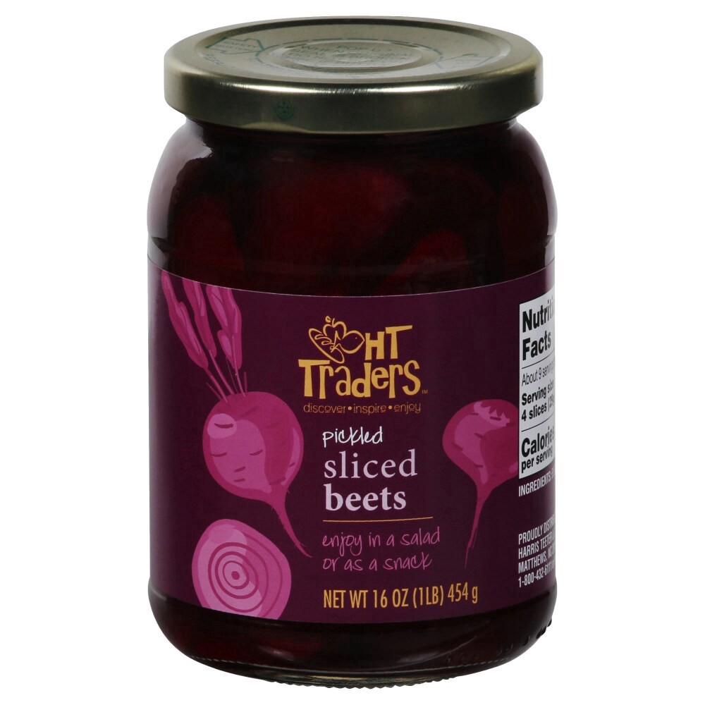 slide 1 of 4, Ht Traders Pickled Sliced Beets, 16 oz