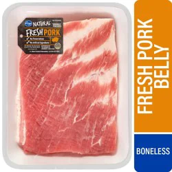 Kroger Fresh Natural Pork Belly Boneless