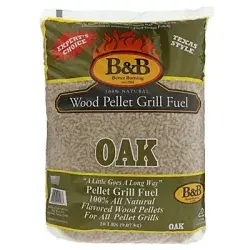 B & B Oak Pellet Grill Fuel