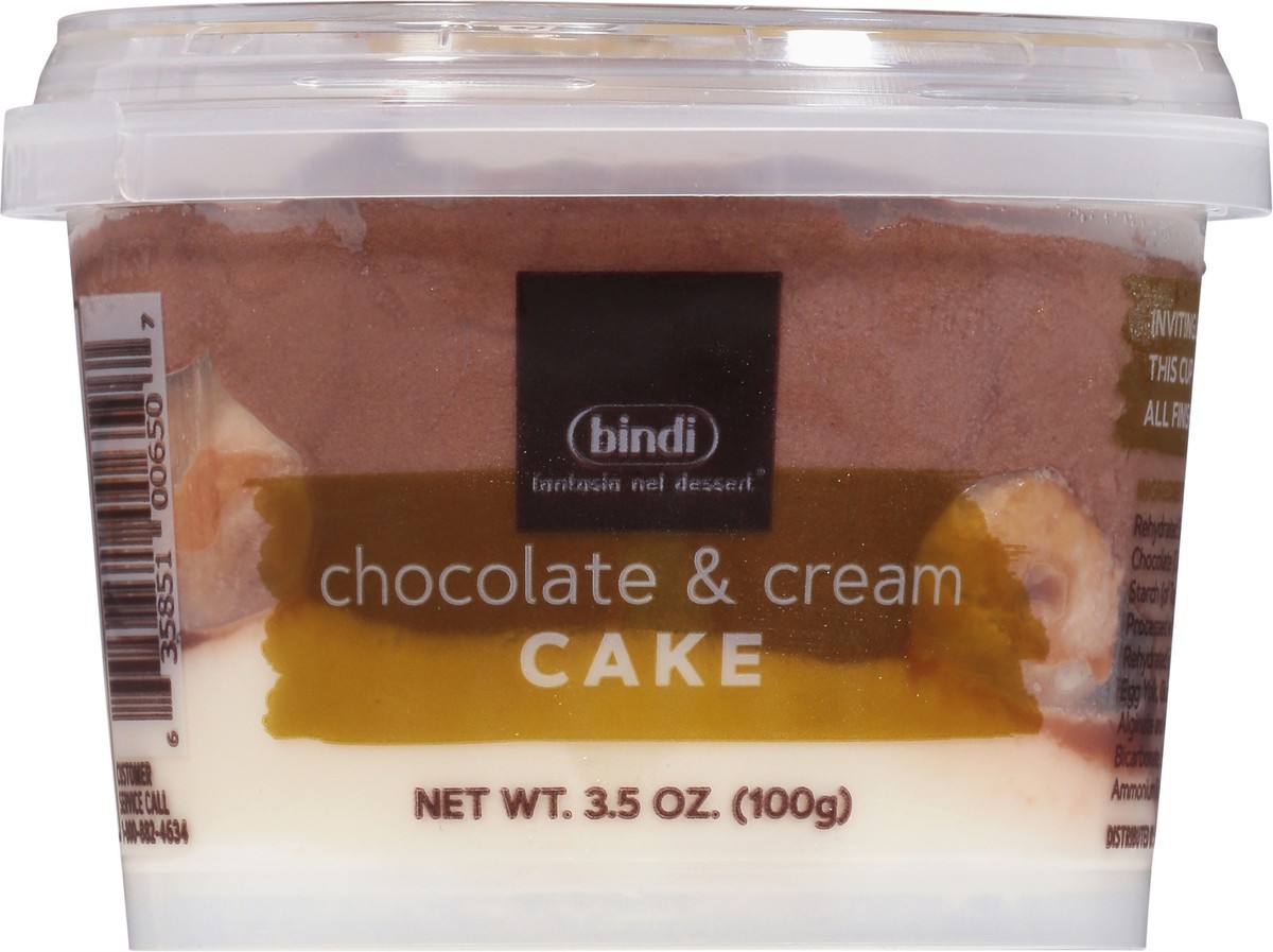 slide 8 of 9, Bindi Chocolate & Cream Cake 3.5 oz, 3.5 oz