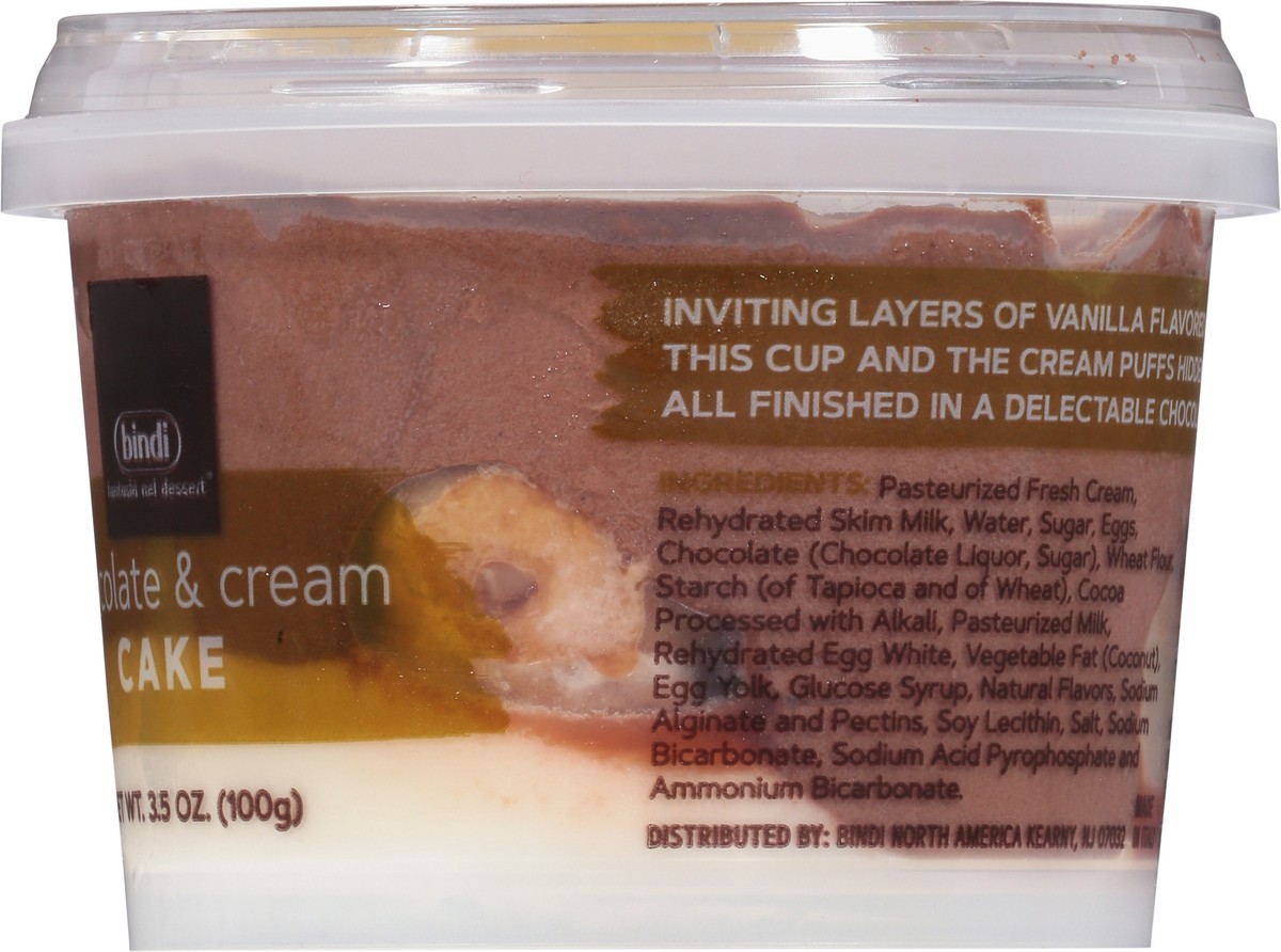 slide 2 of 9, Bindi Chocolate & Cream Cake 3.5 oz, 3.5 oz