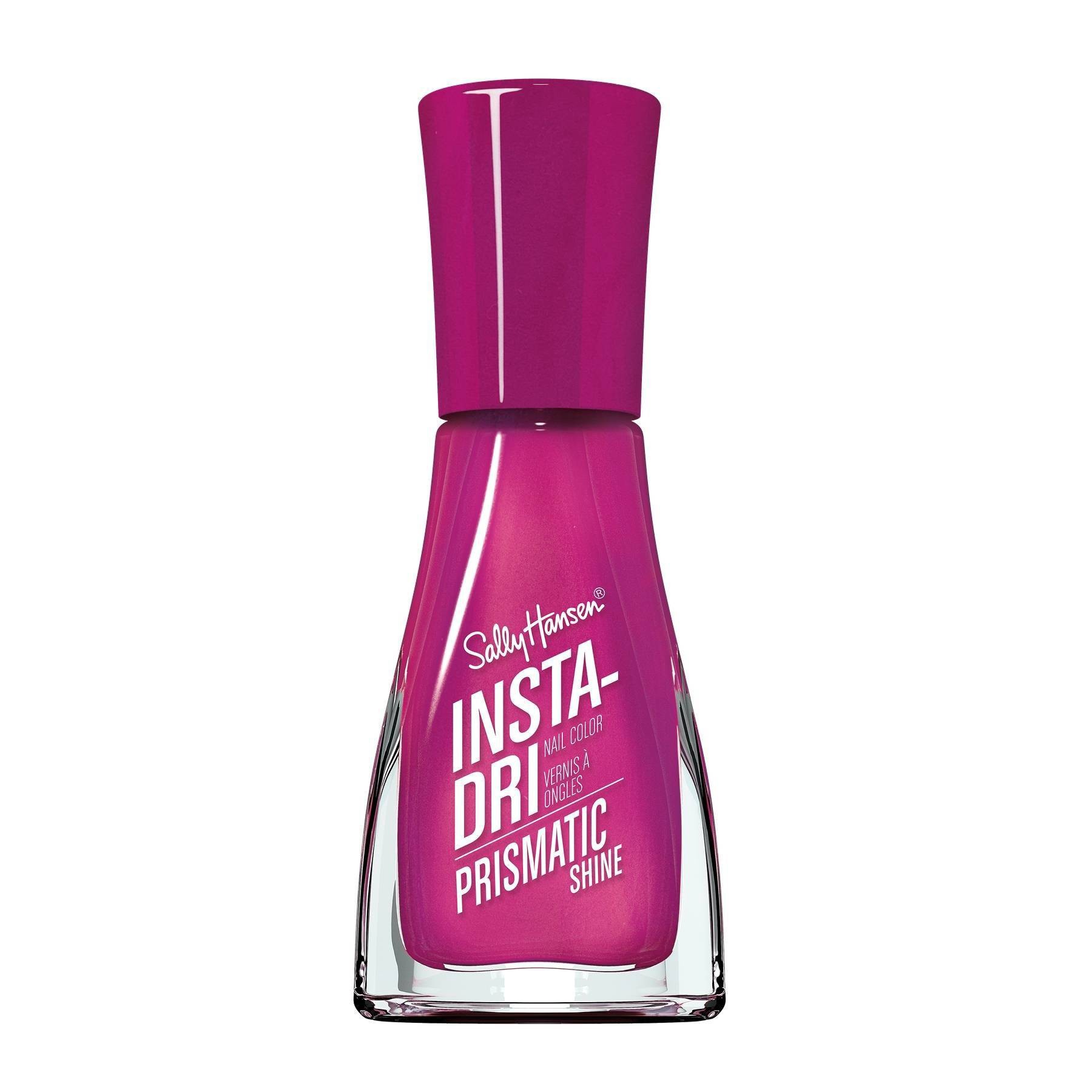 slide 1 of 4, Sally Hansen Insta-Dri Prismatic Shine The Future Is Fuchsia 050 Nail Color 9.17 ml, 9.17 ml