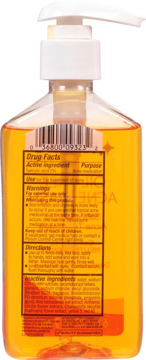 slide 5 of 9, TopCare Beauty Oil-Free Acne Wash 6 fl oz, 6 fl oz