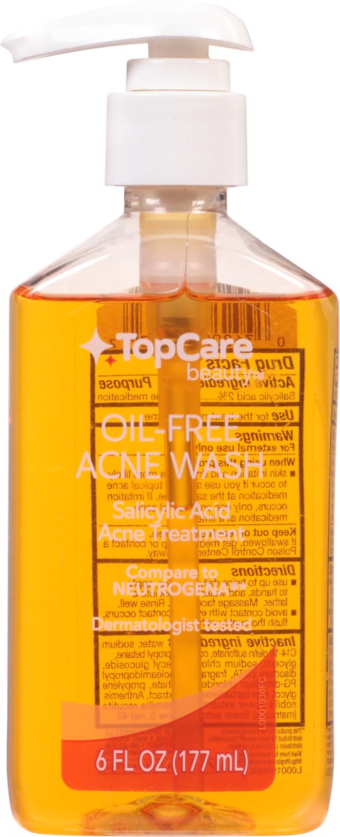 slide 6 of 9, TopCare Beauty Oil-Free Acne Wash 6 fl oz, 6 fl oz