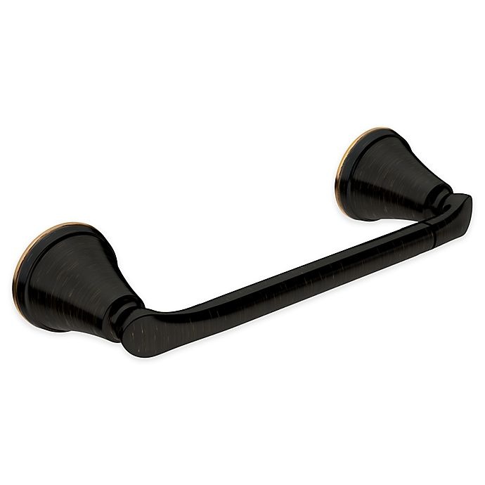 slide 1 of 6, Moen Tiffin Toilet Paper Holder with Press & Mark - Mediterranean Bronze, 1 ct