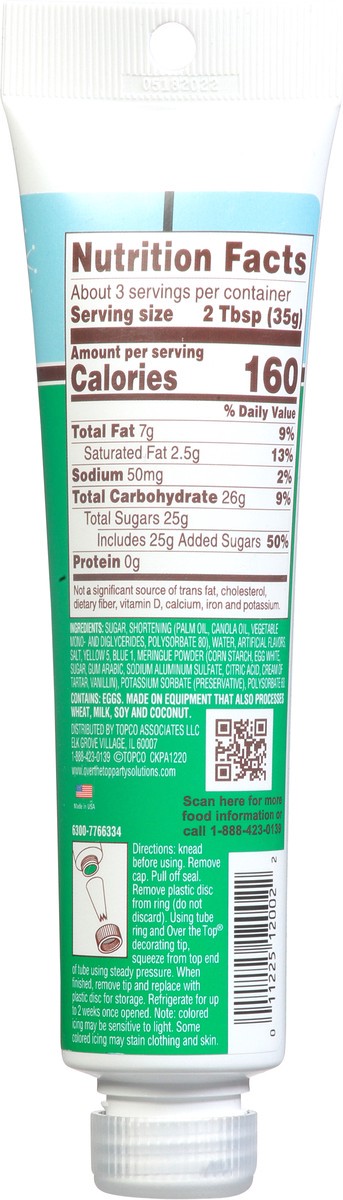 slide 10 of 16, Over The Top Decorating Glam Green Buttercream Decorating Icing 4 oz, 4 oz