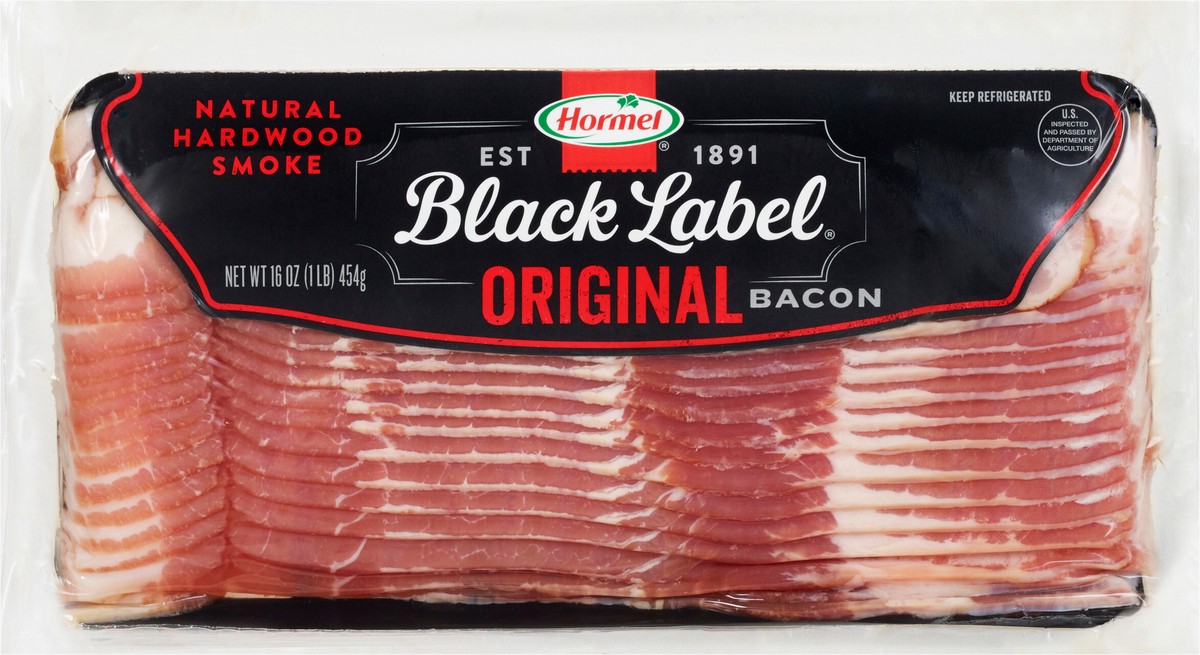 slide 2 of 3, HORMEL BLACK LABEL Bacon Original Gestation Crate Free 16 oz, 16 oz