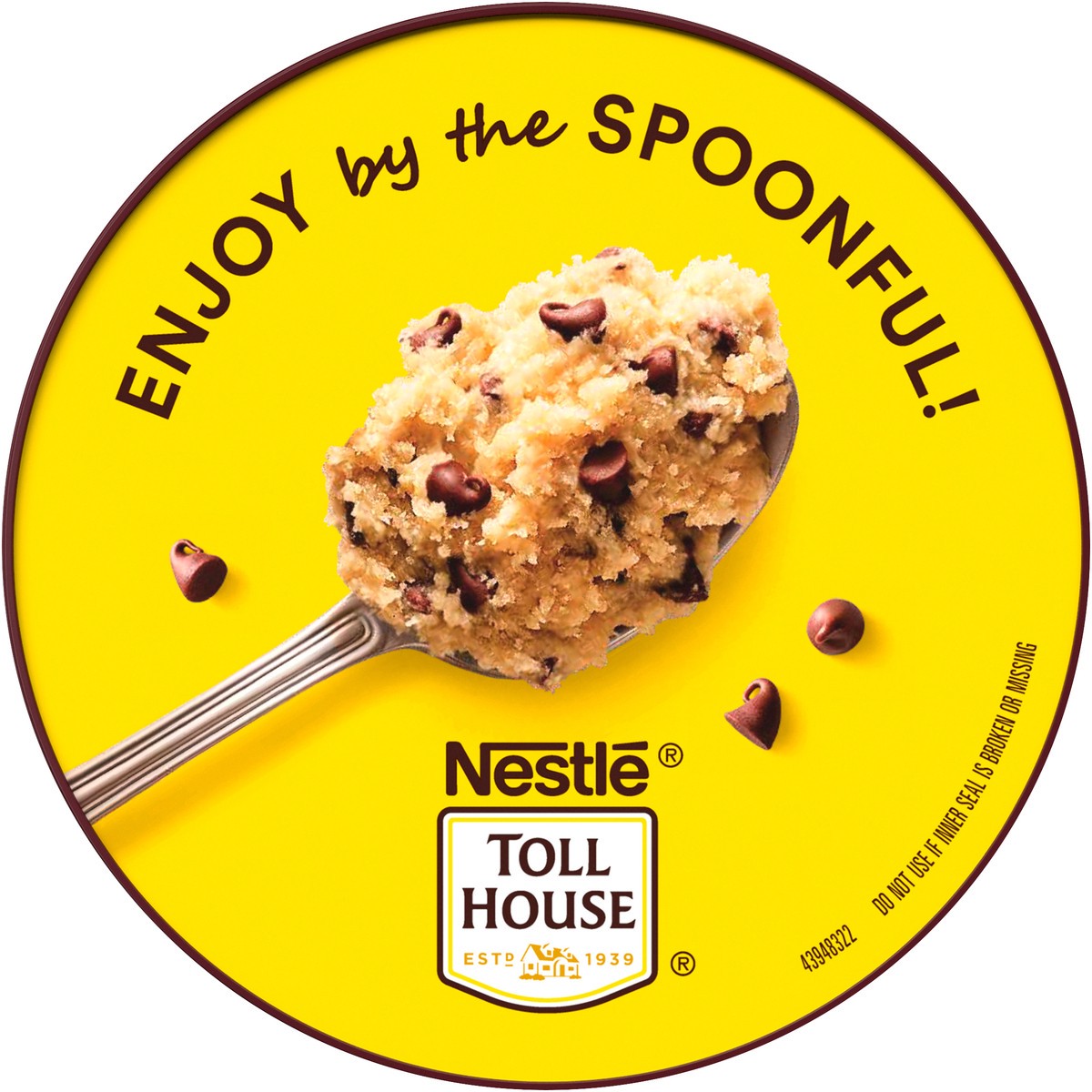 slide 7 of 7, Toll House Chocolate Chip Edible Cookie Dough, 15 oz