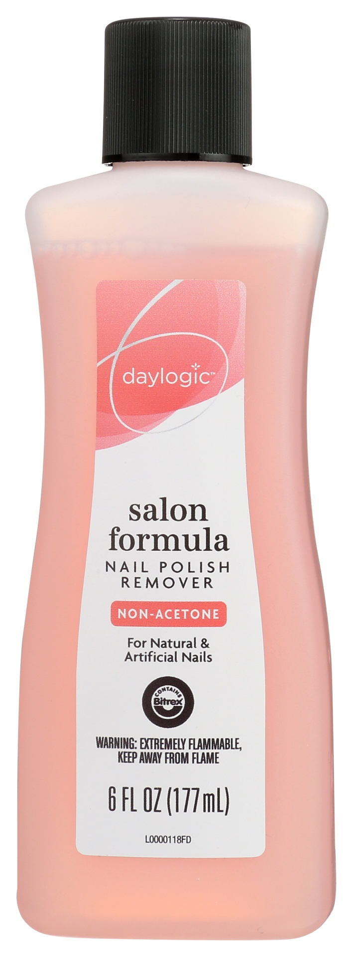 slide 1 of 1, Daylogic Salon Formula Nail Polish Remover, Non-Acetone, 6 fl oz