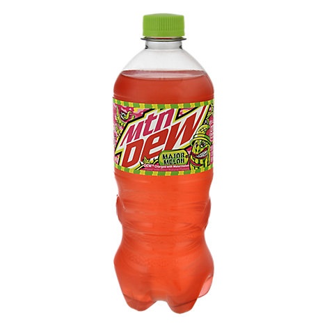 slide 1 of 1, Mtn Dew Major Melon Watermelon- 20 fl oz, 20 fl oz