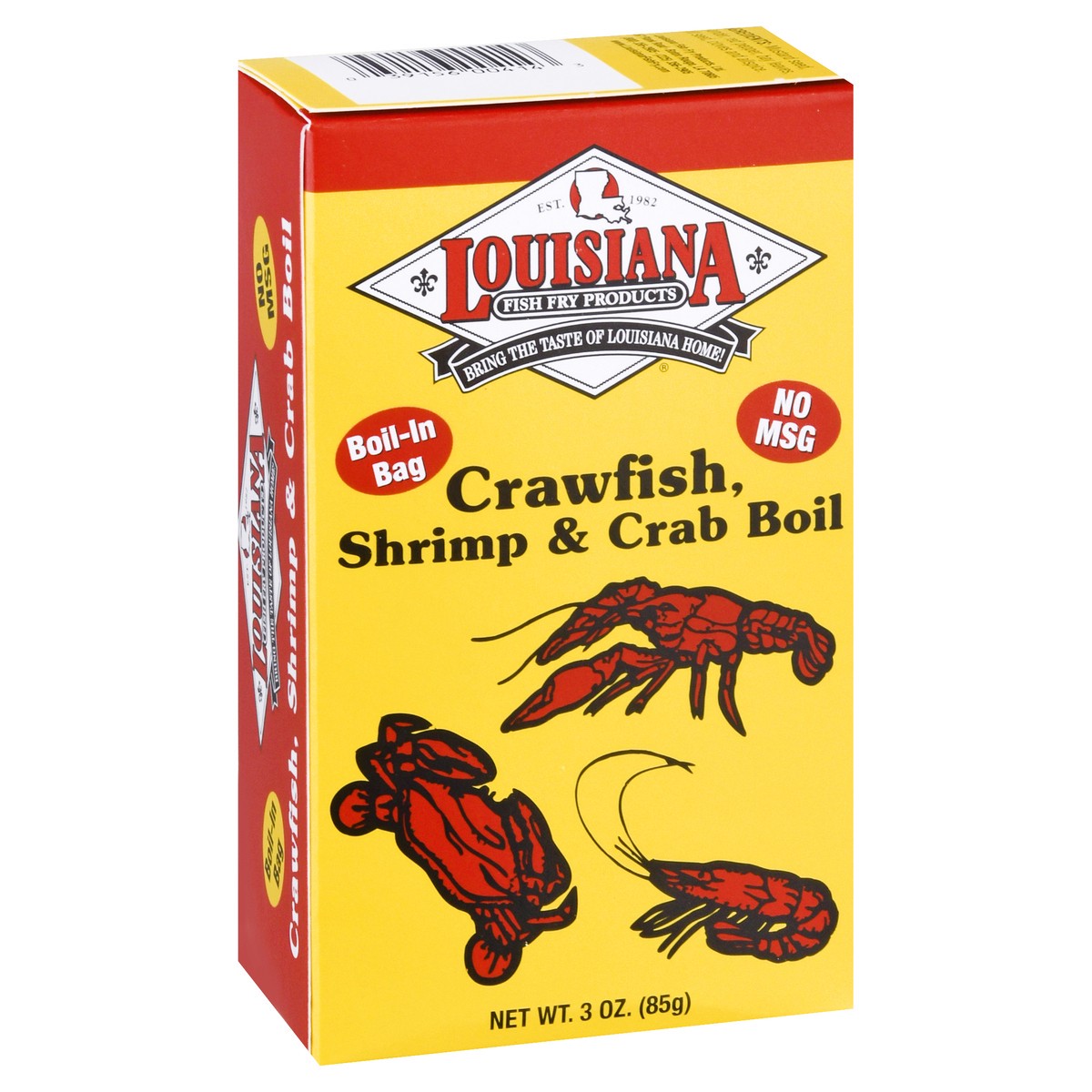 slide 2 of 9, Louisiana Fish Fry Products Crawfish, Shrimp & Crab Boil, 3 oz