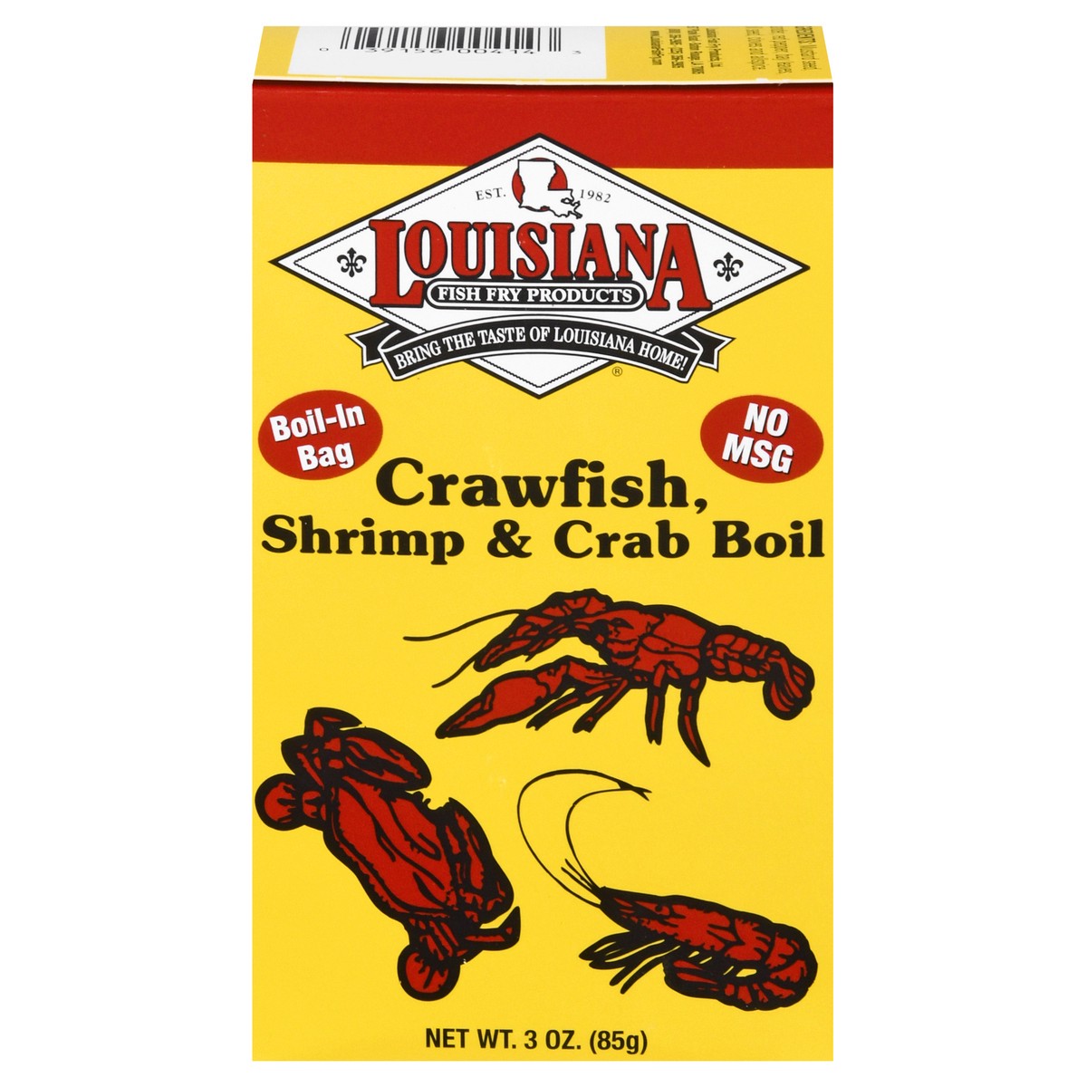 slide 1 of 9, Louisiana Fish Fry Products Crawfish, Shrimp & Crab Boil, 3 oz