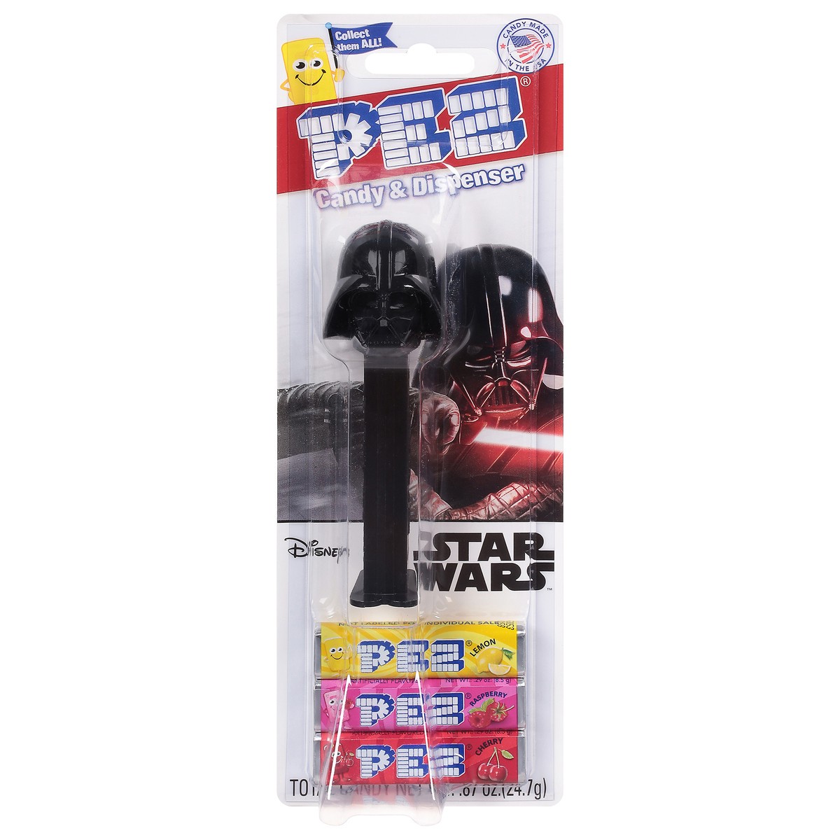 slide 1 of 2, PEZ Pokemon Lemon/Raspberry/Cherry Candy & Dispenser .87 oz, 1 ct