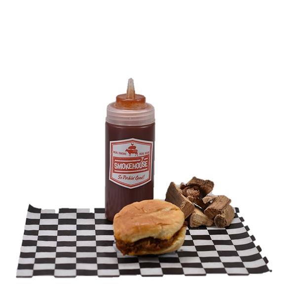 slide 1 of 1, Smokehouse Pork BBQ Sandwich, 1 ct