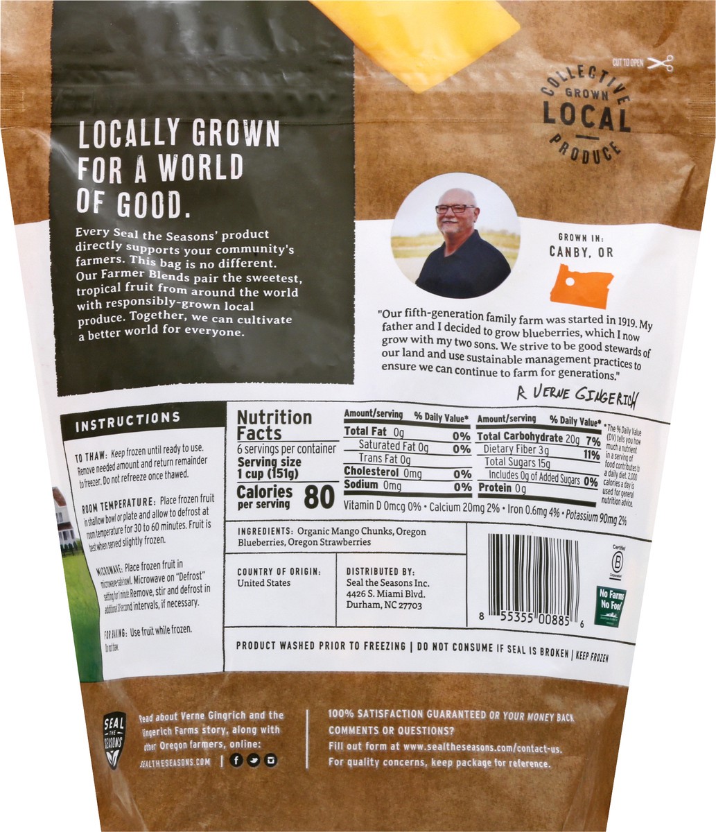 slide 9 of 10, Seal the Seasons Oregon Mango Mix - 32 Oz, 32 oz