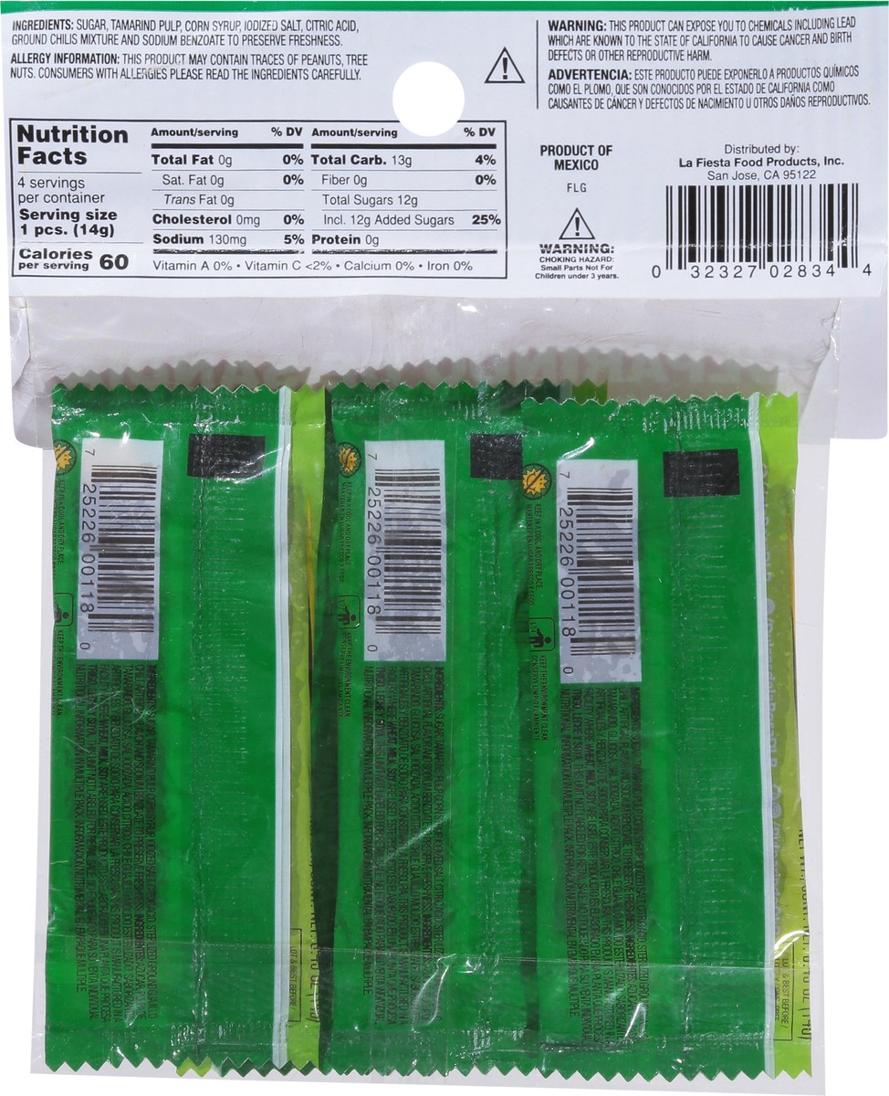 slide 2 of 13, La Fiesta Watermelon Tamarind Candy 1.9 oz, 1.9 oz