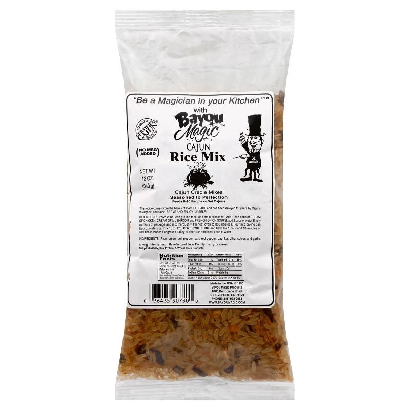 slide 1 of 3, Bayou Magic Rice Mix Cajun Bag, 12 oz