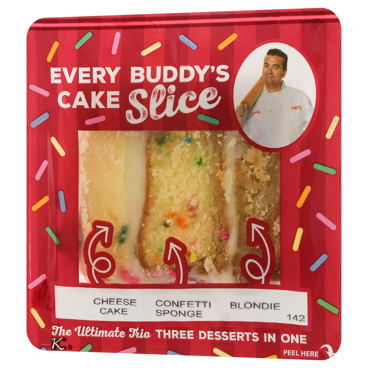 slide 2 of 14, Carlo's The Ultimate Trio Cake Slices 6.8 oz, 6.8 oz