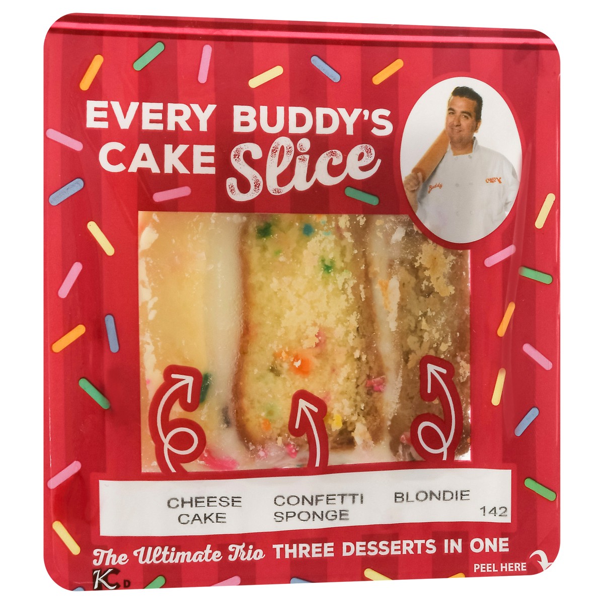 slide 6 of 14, Carlo's The Ultimate Trio Cake Slices 6.8 oz, 6.8 oz