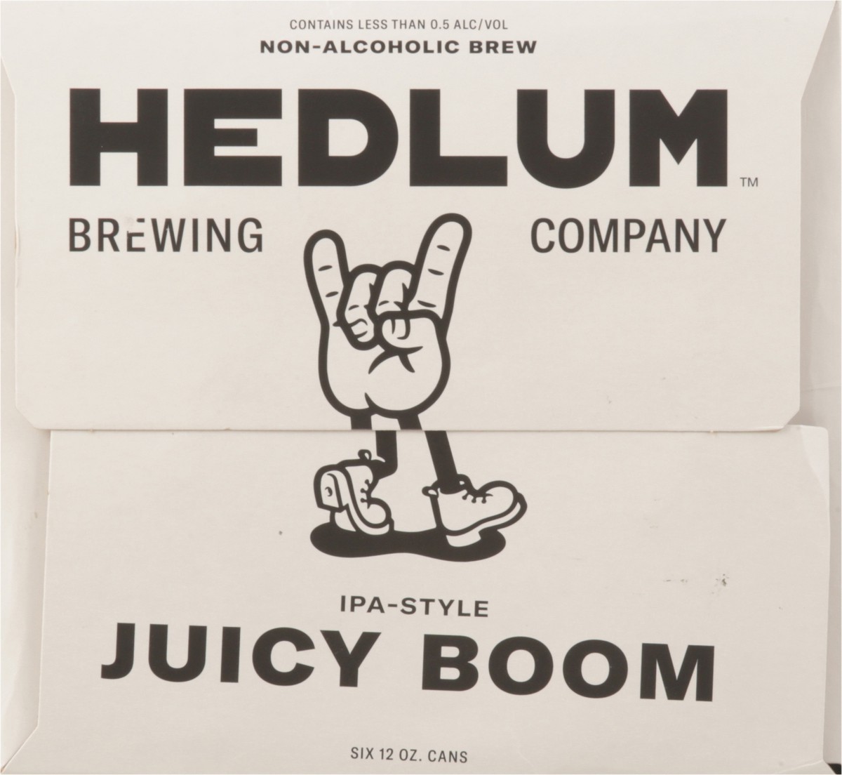 slide 9 of 13, Hedlum Brewing Company IPA-Style Juicy Boom Non-Alcoholic Brew 6 - 12 fl oz Cans, 72 oz
