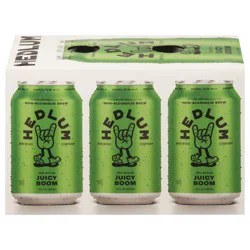 Hedlum Brewing Company IPA-Style Juicy Boom Non-Alcoholic Brew 6 - 12 fl oz Cans