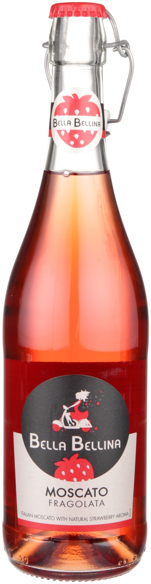 slide 1 of 1, Bella bellina Moscato Fragolata, Strawberry, 750 ml