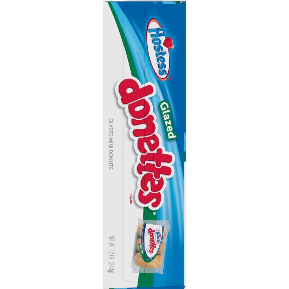 slide 5 of 5, Hostess Glazed Donettes Donuts, 8 ct; 12 oz