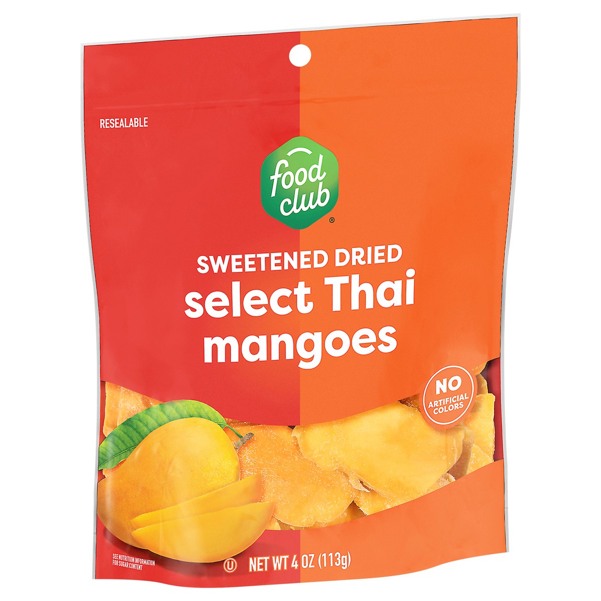 slide 4 of 4, Fclub Dried Mangoes, 4 oz