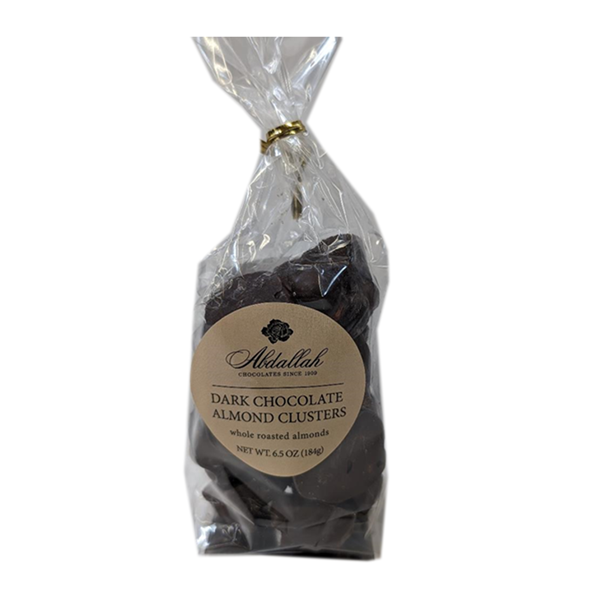 slide 1 of 1, Abdallah Dark Chocolate Almond Cluster Bag, 6.5 oz