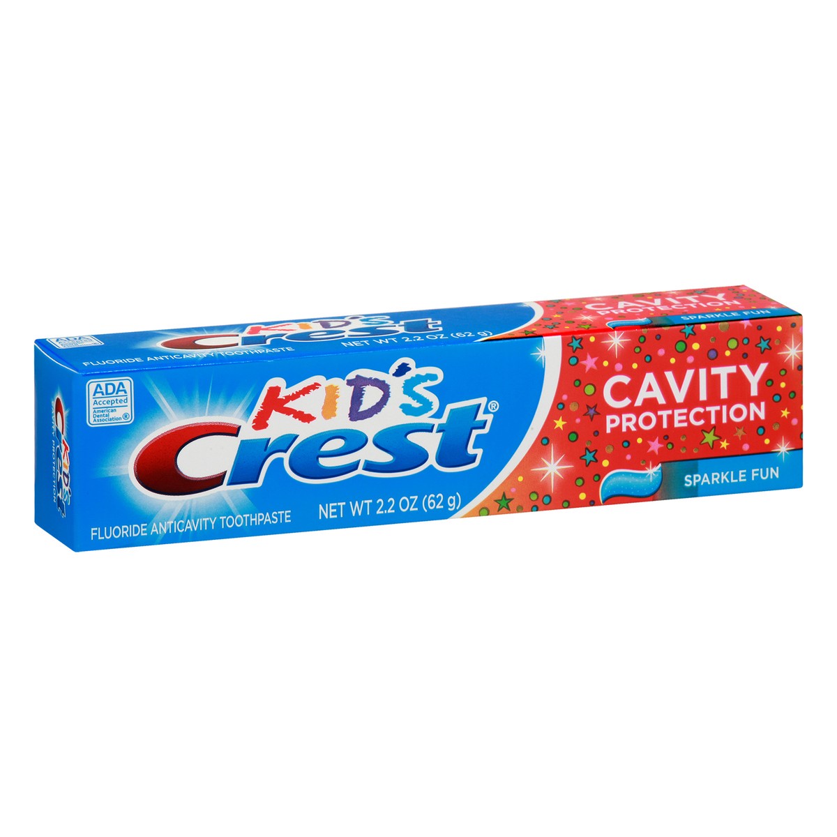 slide 7 of 9, Crest Kid's Cavity Protection Toothpaste - Sparkle Fun, 2.2 oz