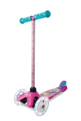Mattel Barbie Tilt N Turn Scooter With Light-Up Wheels