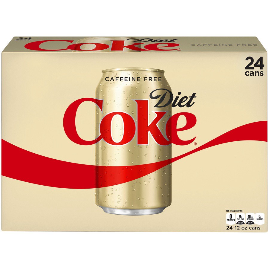 slide 6 of 8, Diet Coke Soft Drink, 24 ct; 12 fl oz