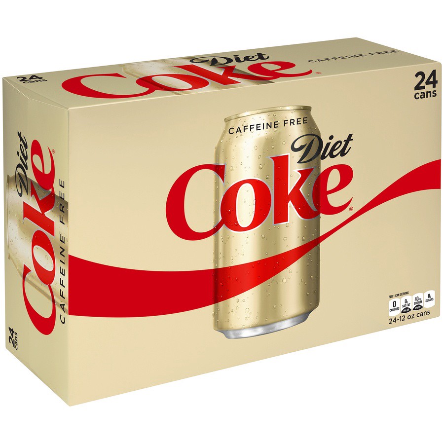 slide 4 of 8, Diet Coke Soft Drink - 24 ct, 24 ct; 12 fl oz