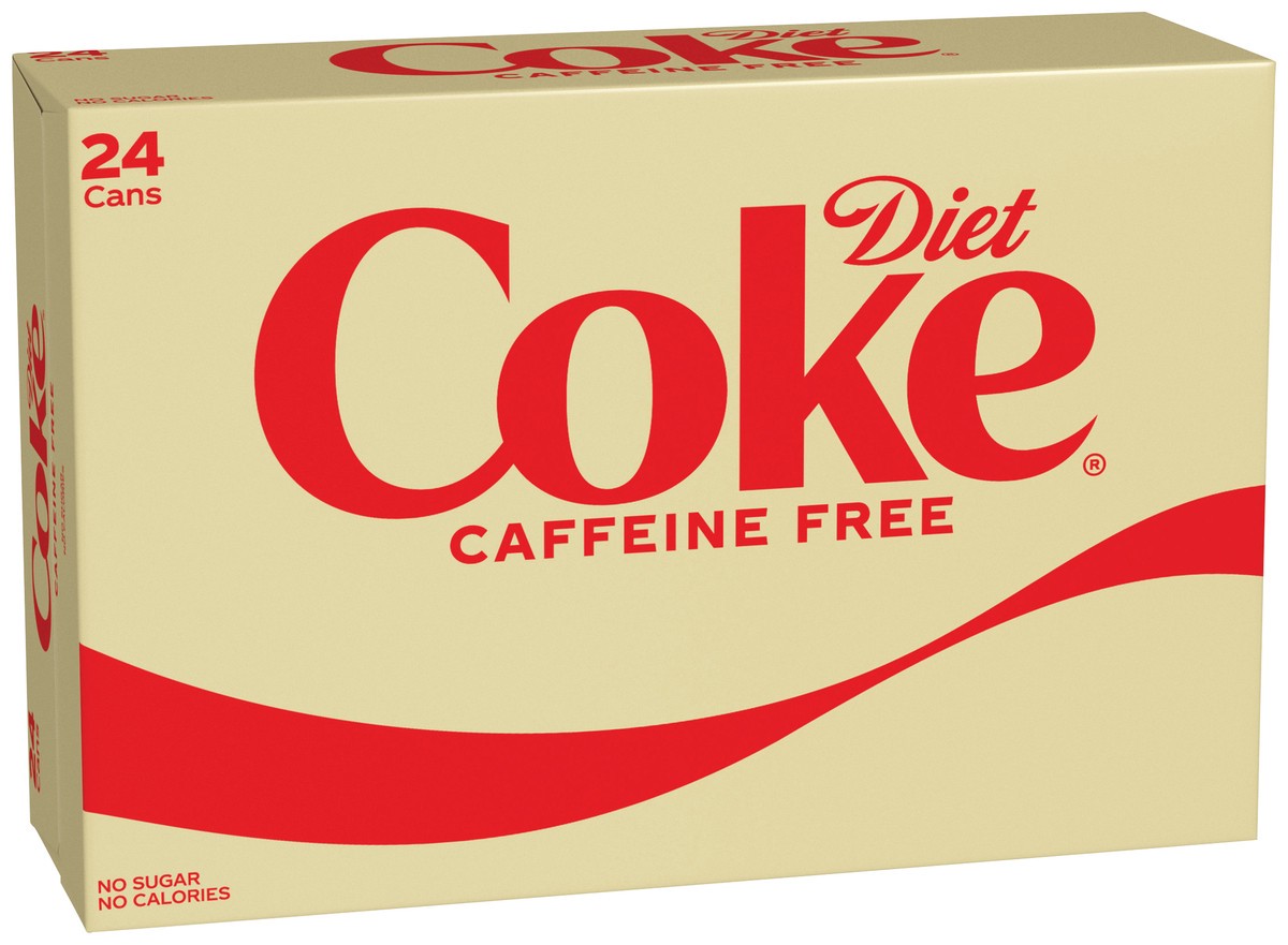 slide 1 of 8, Diet Coke Soft Drink - 24 ct, 24 ct; 12 fl oz