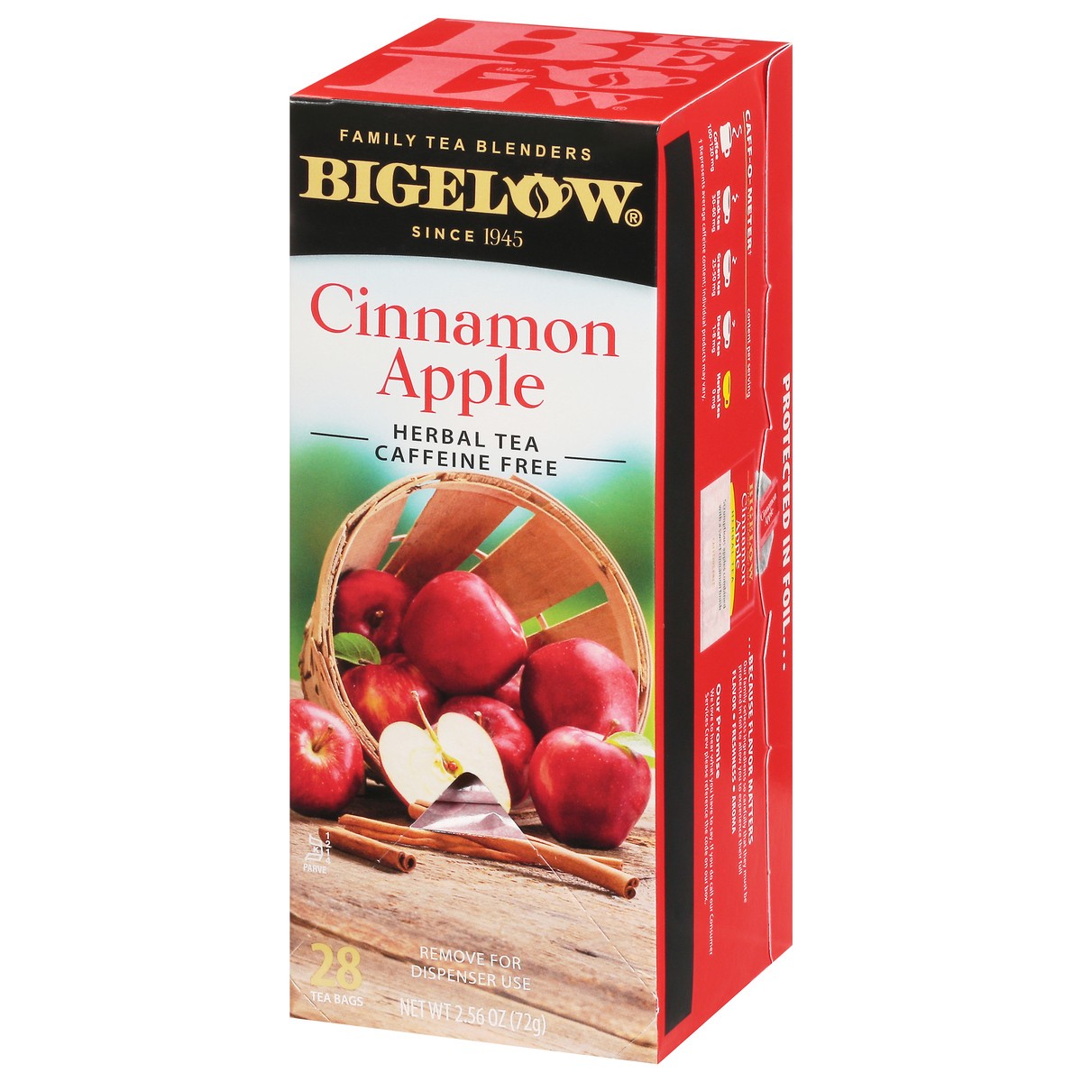 slide 12 of 13, Bigelow Tea Bags Caffeine Free Cinnamon Apple Herbal Tea 28 ea, 28 ct