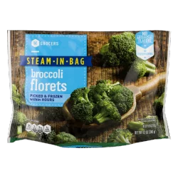 SE Grocers Steam-In-Bag Broccoli Florets