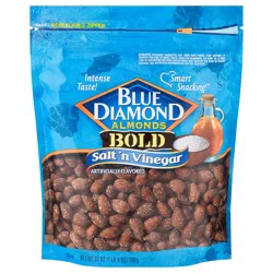 Blue Diamond Bold Salt 'n Vinegar Almonds - 25 oz