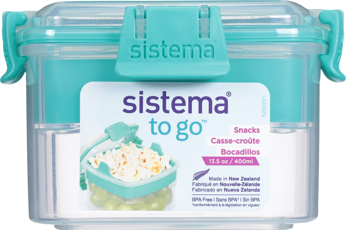 slide 4 of 9, Sistema 13.5 Ounce Snacks To Go 1 ea, 13.5 oz