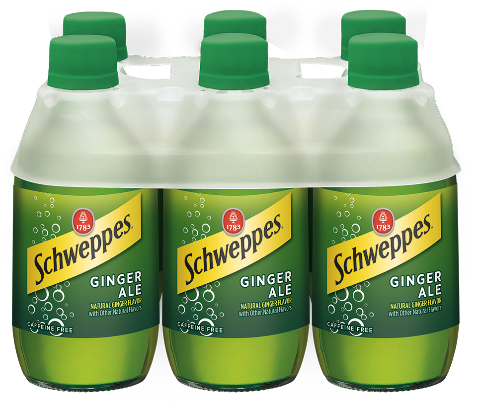 slide 1 of 3, Schweppes Ginger Ale 10 oz, 6 ct