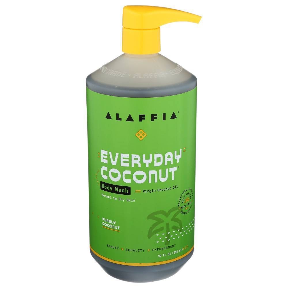 slide 1 of 1, Alaffia Everyday Coconut Body Wash, 32 fl oz