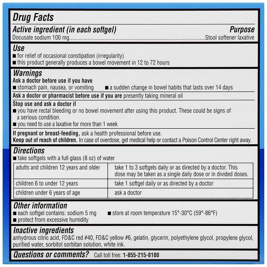 slide 4 of 4, Walgreens Stool Softener, 30 ct